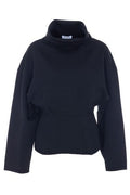 Alaïa Roll-Neck Drop Shoulder Jumper