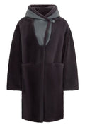 Peserico Hooded Long Coat