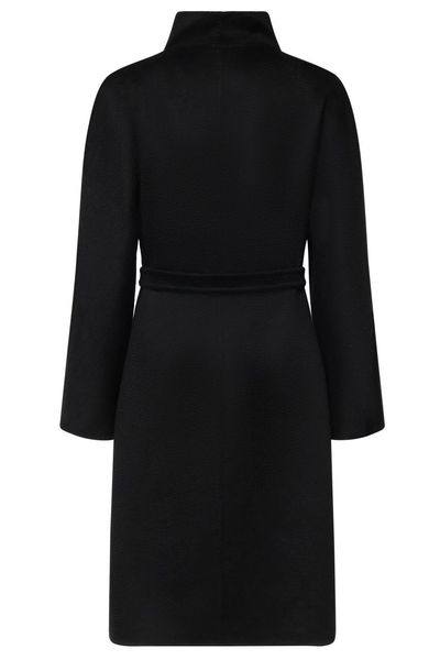 Max Mara Belted Stand-Collar Coat