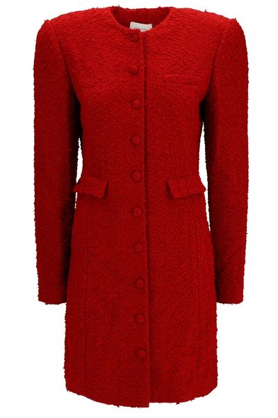 Magda Butrym Bouclé Tailored Mini Dress