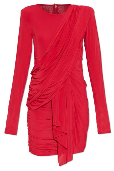 Isabel Marant Georgia Draped Mini Dress