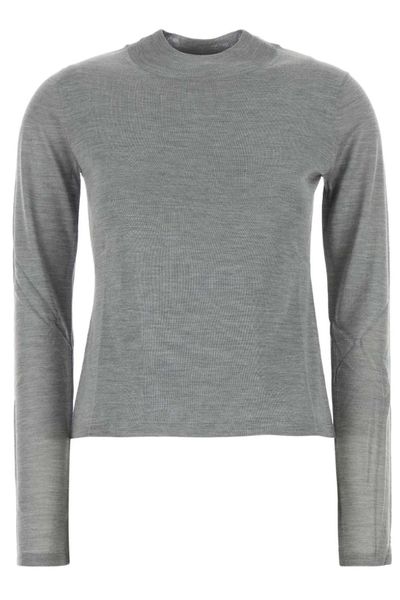 Max Mara Mock-Neck Knitted Jumper