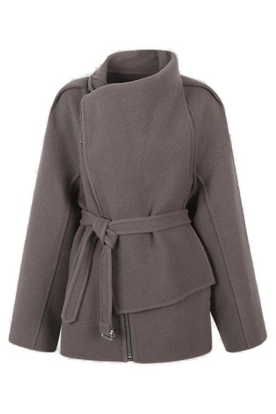 Rick Owens Long Sleeve Belted Jacket