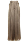 Ralph Lauren Greer Pleated Wide-Leg Pants