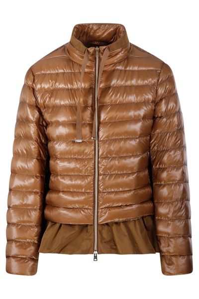 Herno Peplum Down Jacket