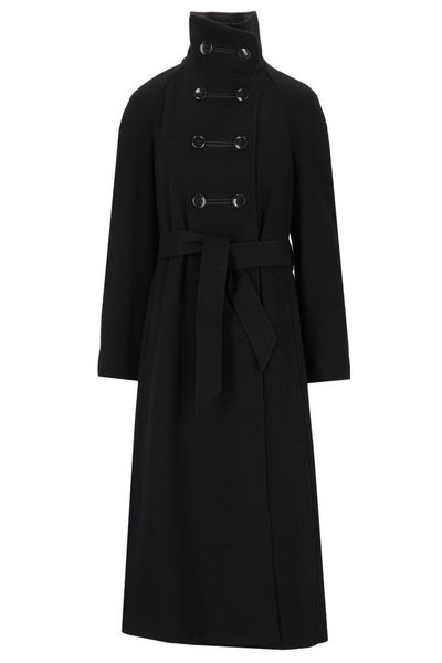 Emporio Armani Double-Breasted Belted Coat