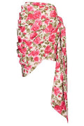 Chloé Floral Print Asymmetric Skirt