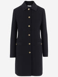 Versace Single-Breasted Button Coats
