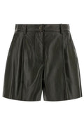 P.A.R.O.S.H. Leather Bermuda Shorts
