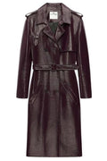 Courrèges Vinyl Trench Coat