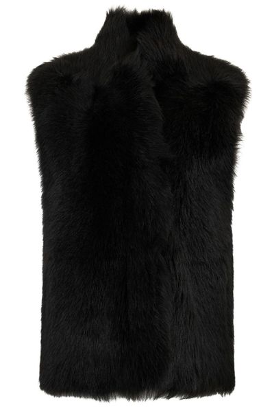 Moorer Reversible Faux Fur Gilet
