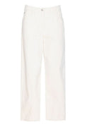 Brunello Cucinelli Dyed Denim Cropped Trousers