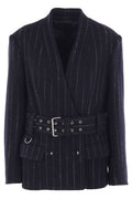 Isabel Marant Striped Belted Jacket