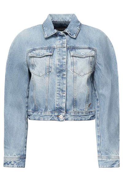 Jacquemus The Ovalo De-Nîmes Denim Jacket