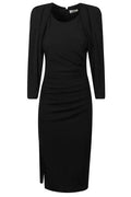 Elisabetta Franchi Side Zip Jersey Midi Dress