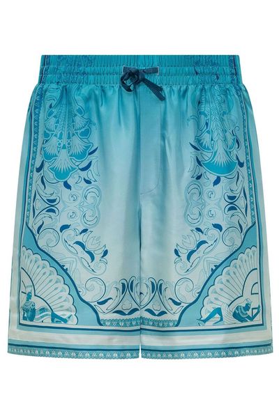 Casablanca Egypson Rug Satin Shorts