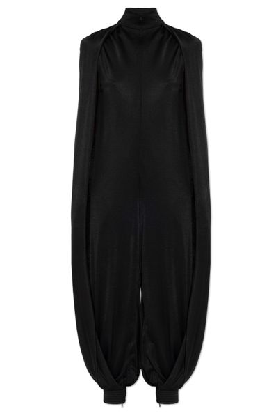 Alaïa Draped Turtleneck Jumpsuit