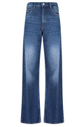 Frame High-Waist Wide-Leg Jeans