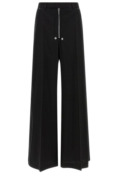 Rick Owens Concordians Tailored Flannel Wide Pants