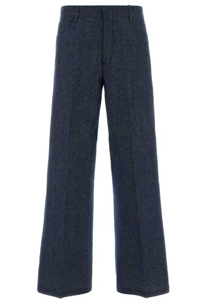 'S Max Mara Abete Pleated Straight Leg Pants