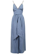 Brunello Cucinelli V-Neck Sleeveless Dress