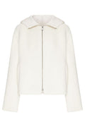Fendi Zipped Hooded Short Jacket