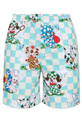 Kenzo Cartoon All-Over Patterned Shorts