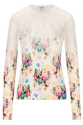 Loewe Floral-Printed Long Sleeved Top