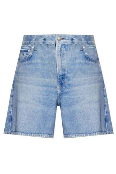 Rag & Bone High-Waist Denim Shorts