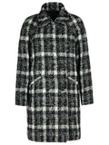 Fay Plaid Double-Breasted Coat