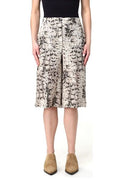 Pinko Print Bermuda Shorts