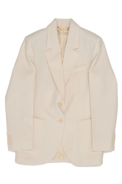 Victoria Beckham Single Breasted Tailored Blazer