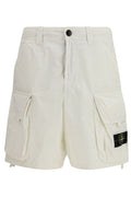 Stone Island Logo-Patch Cargo Shorts