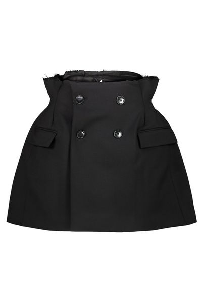 Vetements Button Detailed Mini Skirt