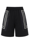 Versace La Greca Logo Printed Shorts