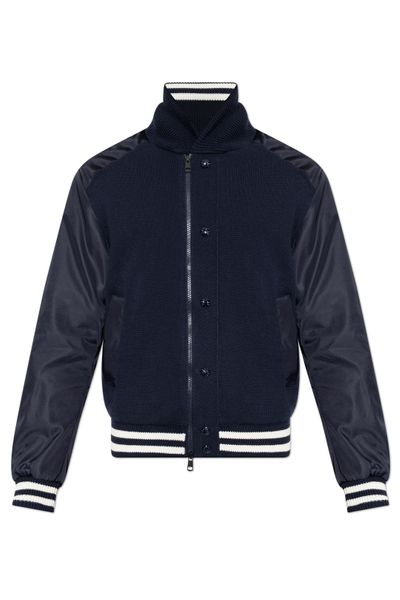 Moncler Panelled Zip-Up Cardigan