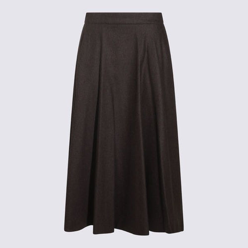 'S Max Mara S Max Mara High-Waist Flared Skirt