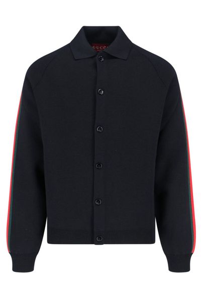 Gucci Knit Web Cardigan
