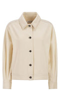 Max Mara Nettare Button-Up Denim Jacket