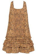 Ganni Ruffled Mini Dress