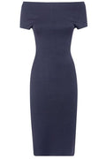 Magda Butrym Off-Shoulder Knit Dress