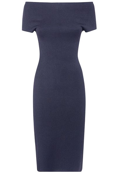 Magda Butrym Off-Shoulder Knit Dress