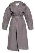 Alaïa Tie-Waisted Mid-Length Coat