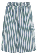 REMAIN Birger Christensen Striped Cargo Shorts