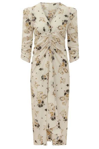 Isabel Marant Albini Floral Draped Dress