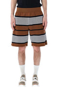 Burberry Striped Knee-Length Shorts