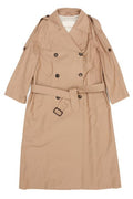 Max Mara The Cube Double-Breasted Belted Coat