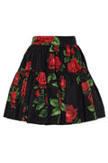 Dolce & Gabbana Floral Motif Mini Skirt