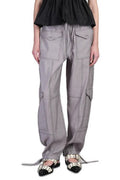 Ganni High Waist Drawstring Pants