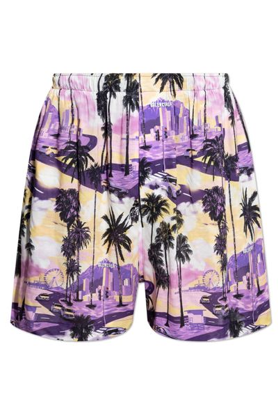 Balenciaga Hawaiian Camp Shorts